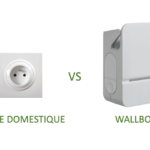 comparaison entre la prise domestique et la wallbox